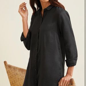 East linen tunic by Garnet Hill. XS.